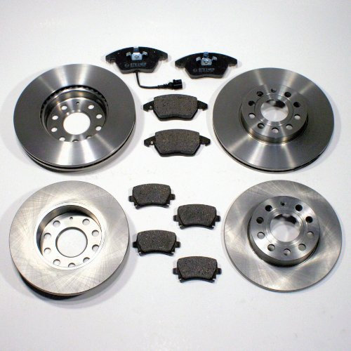 Bremsscheiben Bremsen + Bremsbeläge für vorne + hinten