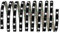 Paulmann 703.22 Strip, Integriert, schwarz