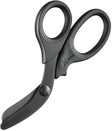 Xshear 7.5 schwarzer Titan beschichtet extreme Pflicht Trauma Scheren - zäh und dauerhafte medizinische Notfallschere für Anbieter im Gesundheitswesen