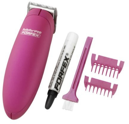 Babyliss Pro Hot Pink Palm Pro Trimmer for Sideburns and Neckline