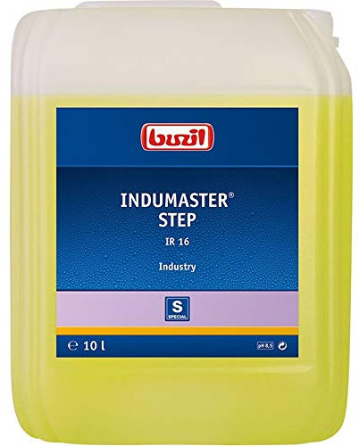 Buzil Industriereiniger Indumaster Step IR16: Zuverlässiger, fettlösender Kraftreiniger, 10l Kanister