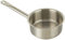 Pentole Agnelli Casserole Basse avec poignée Tubulaire en Acier Inoxydable, argenté 16 cm Argent