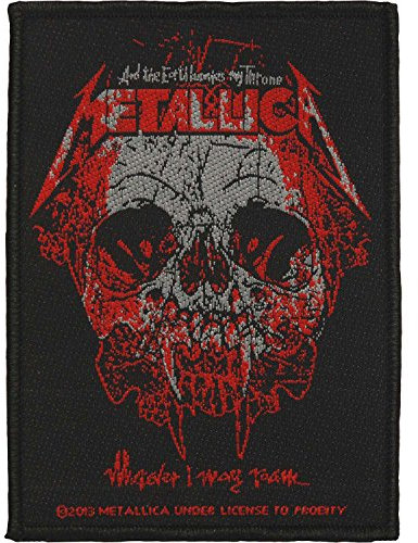 METALLICA - Patch Aufnäher - Wherever I may roam 9x10cm