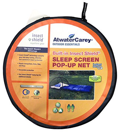 Atwater Carey Schlafgitter Pop-Up Moskitonetz mit Permethrin Insektenschutz