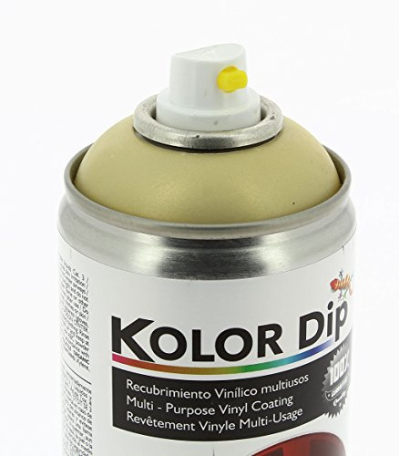 Kolor Dip Multi Purpose Waterproof & Peelable Vinyl Coating Film Rubber Spray Paint (Pearl Metallic Gold)