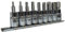 AF Imperial SAE Allen Allan Hex Key Bit Sockets 3/8” Drive 1/8 - 1/2 9pc Set