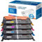 ECSC kompatibel Toner Patrone Ersatz für Samsung CLP-310 CLP-310N CLP-315 CLP-315W CLX-3170FN CLX-3175 CLX-3175FN CLX-3175FW CLX-3175N CLT-P4092S (Schwarz/Cyan/Magenta/Gelb, 4-Pack)