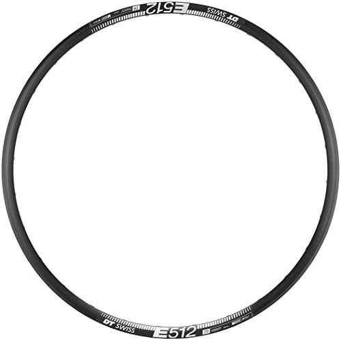 DT Swiss E 512 Fahrrad Felge Schwarz // 622-25 (29´´) Disc, Ausführung:28 Loch. geöst, Dimension:622-25 (29´´) Disc