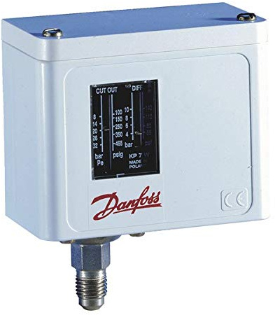 Danfoss - Pressostat KP2 BP automatique - DANFOSS : 060-112066
