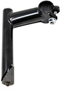RALEIGH BIKE HANDLEBAR STEM, 22.2mm (made for 1” forks) 80mm REACH, SUITABLE FOR ADULT & CHILDRENS BIKES BLACK