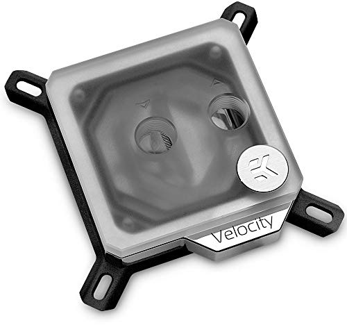 EK Water Blocks 3831109814635 Ventilateur, Refroidisseur et radiateur Processeur Bloc d'eau Noir, Métallique