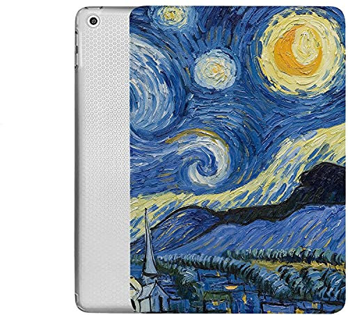 DuraSafe Cases für iPad PRO 11 1.2018 [ PRO 11 Zoll 1 Generation ] A1980 A1934 A2013 MU0T2FD/A MU0Y2FD/A MTXN2FD/A Printed Adjustable Stand Feature Schutzhülle TPU Heat Dissipation Back - Starry Night