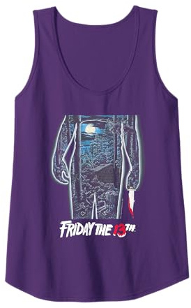 Friday the 13th Movie Poster Tank Top