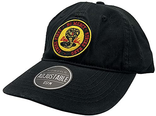 Bioworld Cobra Kai Logo Adjustable Cap Black