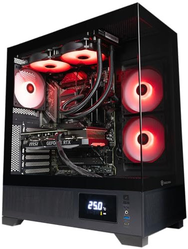 BREUNOR AVALON - Pc Gaming i7 12700F 12 Core fino a 4.90GHz, RTX 5060Ti 8GB, RAM DDR4 32GB, SSD NVMe 1000GB, Dissipatore liquido 360mm, Win 11 Pro, Pc desktop