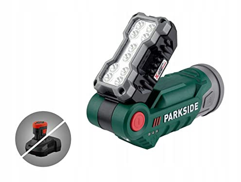 park side PARKSIDE Baladeuse LED « PLLA 12 B2 » rechargeable, 12 V, Blanc