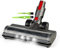 Italdos - Brosse motorisée électrique turbo compatible pour Dyson V7 V8 V10 V11 V15, brosse avec rouleau à poils mixtes pour tapis, parquet carrelage avec lumière LED, grandes roues, aspiration forte