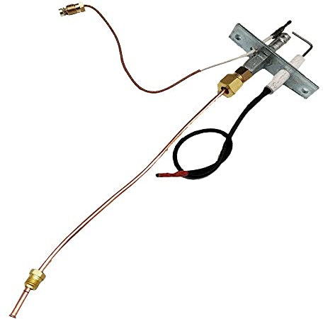 Replaceable Parts - Heater Parts Flame Gas Oven/Heater Parts Pilot Assembly Control Kit with Connection Tube