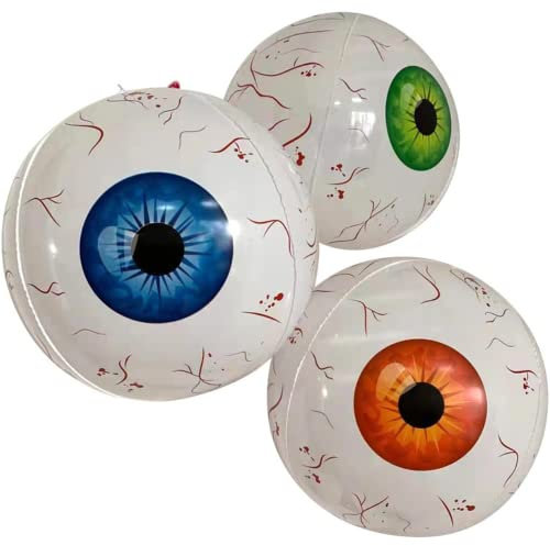 DIWULI Halloween Auge Ballons - Grusel Kinder-Party Deko