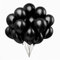 luftballons metallic Schwarz 100 Stück, 12zoll/30cm Helium Luftballons Geburtstag, Helium Ballons Geburtstag, Regenbogen Luftballons Für Geburtstagsdeko, Luftballons Hochzeit