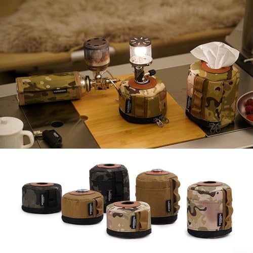 Gas Canister Cover, Outdoor Camping Gas Tank Cover Protective Cover, Easy To Carry, For Outdoor Camping Cooking Supplies BBQ