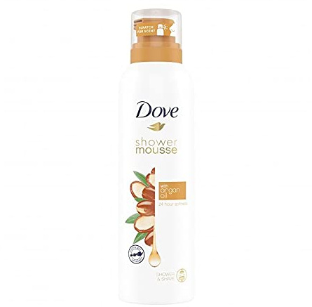 Dove Mousse Doccia Con Olio Di Argan Nutriente 200 Ml (6, Unità)