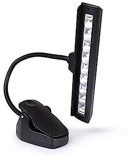 Veemoon Lampe à Clip Led Pour Bureau Avec Alimentation Usb Et Piles Sans Cube De Chargement Pour Lecture Et Éclairage Multi-angle