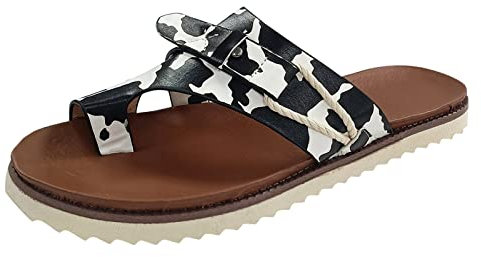 Sandales D'éTé DéContractéEs pour Femme - Chaussures Pieds Sensibles Mode Tongs De Claquettes Ballerine Sport Sandales Transparentes Mules Talon Haut Sandale BohèMe Femme