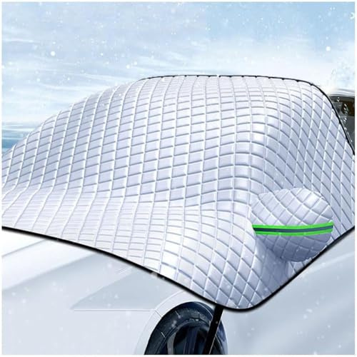 ZWBC Auto Windschutzscheibenabdeckung für Smart 451 Fortwo 2. Gen 2007-2009 2010 2011 2012 2013 2014 2015,Auto Winter Zubehoer, Faltbar Frontscheibenabdeckung für Frostschutz,Big Style