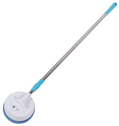 Cordless Electric Mop for Floor Cleanings, Powerful Hardwood Floor Mop Floor Cleaner Cordless Mop Heavy Duty Dry Wet Mop with Flexible Head for Floor Window Ceiling (Blue)