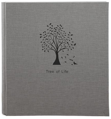 SONXUACU Album Album Fotografico in Stile Inserto in Pelle di Grande capacità con Pagine Modellate da 6 Pollici, Perfetto for ricordi di Famiglia e di Crescita, 800 Tasche Album di Laurea