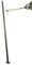 Maanta® EZ Mast 260cm Palo per vela ombreggiante con 5 punti di ancoraggi/occhielli in Acciaio Zincato/Sistema multivela e Ø70mm - Include Accessori, Corten - Inclinazione 80°