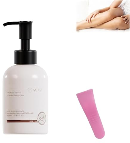 120 g sanfte Haarentfernungscreme, sanfte Haarentfernungscreme für Körper und Gesicht, macht die Haut seidig glatt und versorgt sie mit Feuchtigkeit, natürliche Inhaltsstoffe (1pcs)