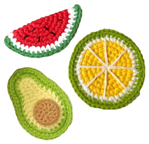 3 Stück Wassermelonen Brosche Anstecker, Cartoon-Frucht Anstecknadel Schal Mütze Brust Schmuck Broschen Einfaches Zubehör für Mädchen Und Frauen