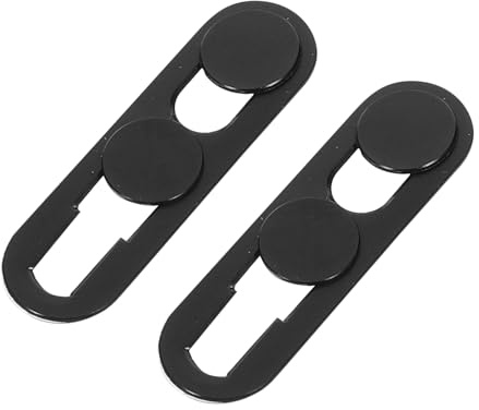 TOYZFRIENDY 2 pezzi Privacy Camera Cover Slider per Smartphone Fotocamera Frontale Ultra Sottile Protezione Compatibile con iPhone Mobile Camera con Pratico Meccanismo di Scorrimento