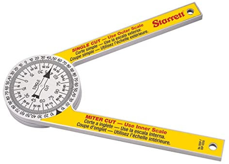 Starrett 505P-7 Miter Saw Protractor