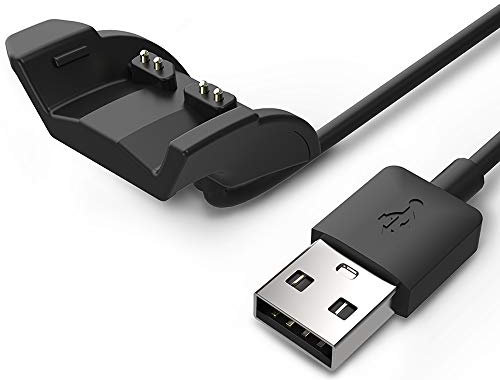 TUSITA Ladegerät für Garmin Vivosmart HR HR+,Approach X40 - USB Ladekabel Kabel 100cm - Fitness Tracker Zubehör (1-Pack)