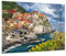 ARTTOR Bilder auf Glas 100x70cm Glasbild Italien küste felsen landschaft Groß Wanddeko Bild im Glas Schlafzimmer Küche Deko Wandbilder Dekoration Wohnzimmer Modern Wand Kunstdruck Art GAA100x70-2710