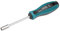 sourcing map 4mm Non-Magnetic Tip Six Point Hex Nut Driver with 3-Inch Round Shaft