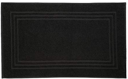 Kleine Wolke Frottier-Vorleger Lodge 3009926207, Maße 50 x 80 cm, Schwarz, 100% Baumwolle