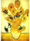 Kit de Pintura de Diamantes Cuadrados 5D por número,Square Diamond Pintura de Diamantes Completo diseño de Girasol de Van Gogh, para Hacer Manualidades con Cristales Bordados, 30 x 40 cm