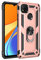 BestST Schutzhülle für Xiaomi Redmi 9C, Schutzhülle für Xiaomi Redmi 9C + Displayschutzfolie, stoßfest, militärisch [Robuste Hülle] Heavy Duty Shock Proof Protective Schutzhülle mit Ring Halterung,