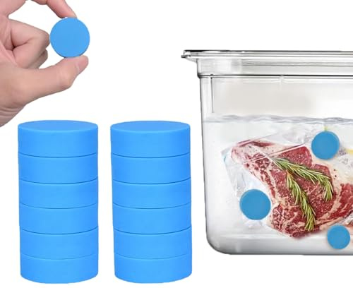 T-mark 12 Stück Sous Vide-Magnete, halten die Beutel untergetaucht und an Ort und Stelle, verhindern schwimmende Beutel und Unterkochen, bessere Leistung als Magnete, Clips oder Gestell