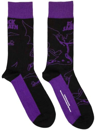 Sabbath-Socken mit Logo, offizielles Produkt, Herren, Größe 40-45
