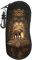 PIXOLE Unisex-Brillenetui, Schutzhülle für Brillen, Sonnenbrillen, Softcase, Brillenetui, Skulptur Elefant, One size