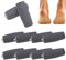 MAYOKIAAR 10 Pcs Foot File Replacement Rollers, Micro Pedi Replacement Rollers, Reusable Electric Foot File Rollers for Calluses, Corns, Hard, Dry, Rough Skin (Black)