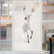 Fensterfolie Blickdicht Milchglas Muster Tierischer Elch 3D Fensterfolie Sichtschuzfolie Milchglasfolie Kreise Statisch Haftend Privatsphäre Fensteraufkleber Fensterfolie Selbsthaftend 50x120cm