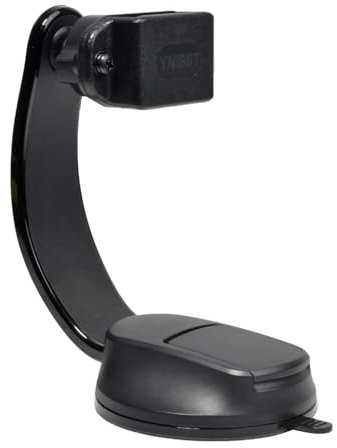 YNIBST 2-Way Radio Suction Cup Mount for Roof Trunk Truck Car Bus Taxi, Adjustable Pattern Deformed Ham Radio Mount Bracket for Baofeng Kenwood ICOM Yaesu CB Walkie Talkie