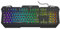 uRage Gaming-Keyboard Exodus 450, reaktionsschnelle Tastatur mit Anti-Ghosting, RGB-Beleuchtung, QWERTZ-Layout, in schwarz