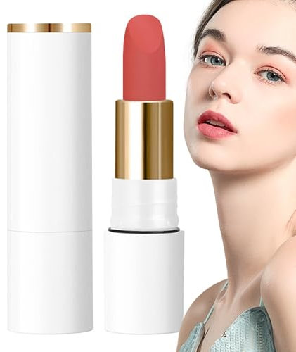 Baume Bisou | 3,8 g de rouge à lèvres baume Bisou | Teinte antiadhésive Bisou Balm Sheer Matte Rouge à lèvres | Baume Bisou pour des lèvres pulpeuses waterproof Violette | Maquillage de rouge